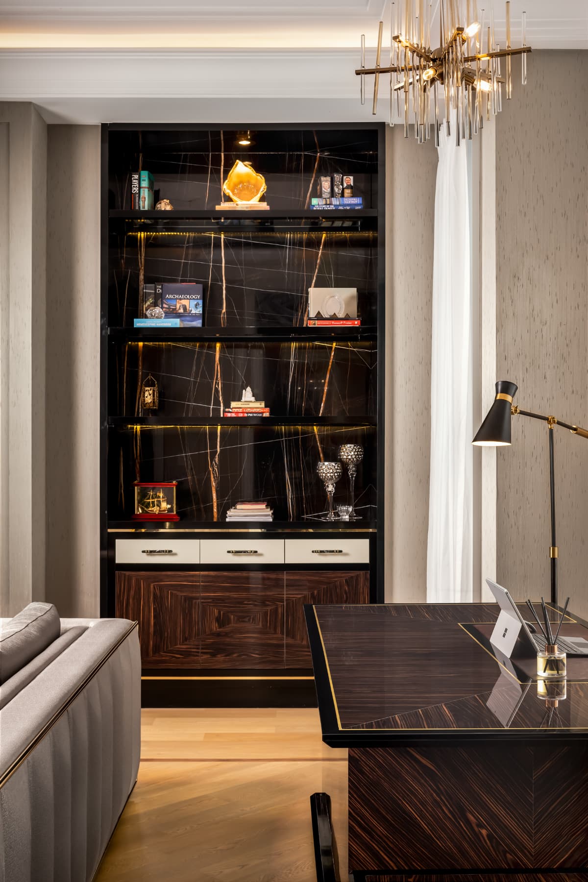 Interior detail from the project.